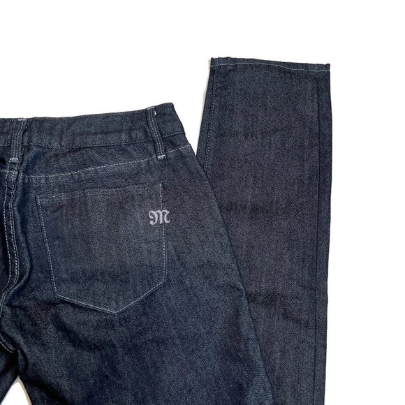 Miss Me Nicole 5 Pocket 26 x 31 Low Rise Skinny Jeans 5 Pocket Dark Blue New - Picture 9 of 9